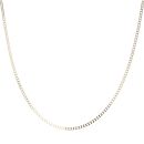 9ct Yellow Gold Square Curb Chain 18"