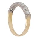 18ct Yellow Gold 0.50ct Brilliant Cut Diamond Half Eternity Ring
