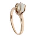 9ct Yellow Gold Pearl Single Stone Ring