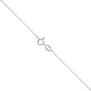 Silver St Christopher Pendant and Chain 18"
