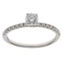 18ct White Gold Brilliant Cut 0.50ct Diamond Solitaire Ring