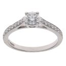 18ct White Gold 0.70ct Brilliant Cut Diamond Solitaire Ring