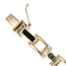 9ct Yellow Gold Gate Fancy Bracelet 8"