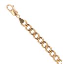 9ct Yellow Gold Curb Bracelet 8"