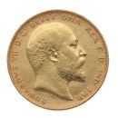 1902 Edward VII Large Head UK Full Sovereign Coin