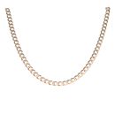 9ct Yellow Gold Curb Chain 20"