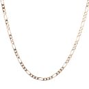 9ct Yellow Gold Figaro Chain 18"