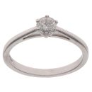 Platinum 0.33ct Brilliant Cut Diamond Solitaire Ring