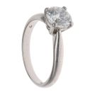 Platinum 1.00ct Diamond Solitaire Ring