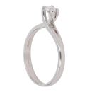 18ct White Gold 0.25ct Brilliant Cut Diamond Solitaire Ring