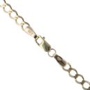9ct Yellow Gold Curb Chain 18"