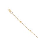 22ct Yellow Gold Bead Fancy Bracelet 7"