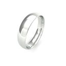 Platinum Traditional Court Wedding Band 5mm