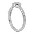 14ct White Gold 0.50ct Brilliant Cut Lab Grown Diamond Infinite Solitaire Ring