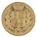 1846 Victoria Young Head UK Full Sovereign Coin