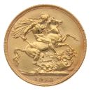 1913 George V Large Head  UK Full Sovereign Coin