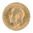 1928 George V Large Head South Africa Full Sovereign Coin
