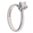 18ct White Gold 0.35ct Diamond Solitaire Ring