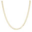 14ct Yellow Gold Curb Chain 22"