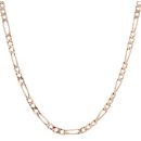 9ct Yellow Gold Figaro Chain 18"