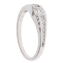 18ct White Gold 0.50ct Brilliant Cut Diamond Ring