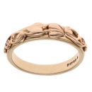 9ct Yellow And Rose Gold Tree Of Life Clogau Ring