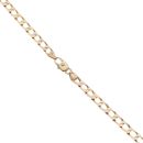 9ct Yellow Gold Curb Chain 18"