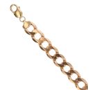 9ct Yellow Gold Curb Bracelet 9"