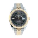 Rolex Datejust 'Wimbledon' Pre Owned Watch Ref 126333
