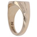 9ct Yellow Gold Square Plain Signet Ring