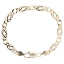 9ct Yellow Gold Fancy Bracelet 7"