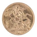 1911 George V Large Head UK Full Sovereign Coin