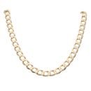 9ct Yellow Gold Curb Chain 22"