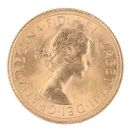 1968 Elizabeth II First Portrait UK Full Sovereign Coin