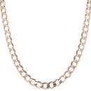 9ct Yellow Gold Curb Chain 22"