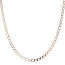 9ct Yellow Gold Curb Chain 22"