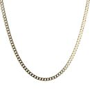 9ct Yellow Gold Curb Chain 22"