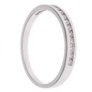 9ct White Gold 0.25ct Brilliant Cut Diamond Eternity Ring