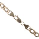 9ct Yellow Gold Double Curb Chain 18"