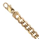 14ct Yellow Gold Curb Bracelet 8"