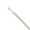 9ct Yellow Gold Fancy Bracelet 8"