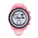 Omega Moon Swatch 'Mission to the Pink MoonPhase' Pre Owned Watch