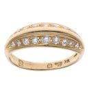 18ct Yellow Gold 0.50ct Brilliant Cut Diamond Fancy Ring