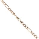 9ct Yellow Gold Figaro Chain 28"