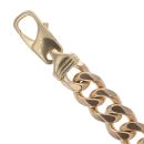 9ct Yellow Gold Curb Bracelet 8.5"