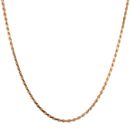 9ct Yellow Gold Rope Chain 20"