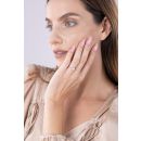 9ct White Gold 1.00ct Oval Cut Diamond Solitaire Ring with Channel Set Shoulders Lab Grown