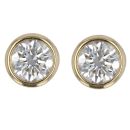 9ct Yellow Gold 1.50ct Brilliant Cut Lab Grown Diamond Solitaire Earrings