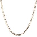 9ct Yellow Gold Curb Chain 22"