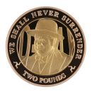 2019 D-Day Churchill Isle Of Man Coin Boxed